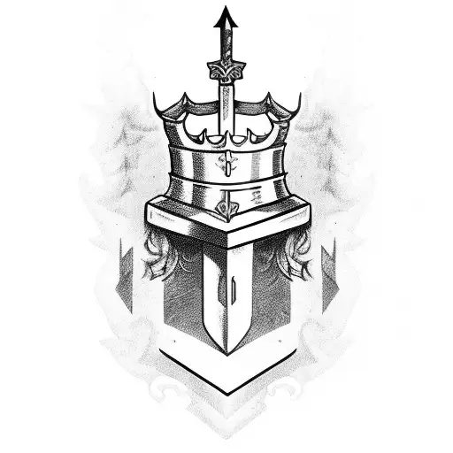 Sword With Civic Crown