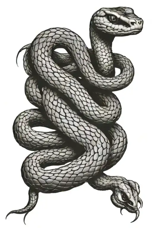 Snake Wrapped