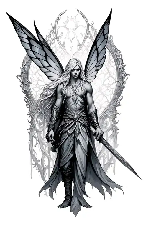Faerie Warrior Male Rowan Throne Of Glass