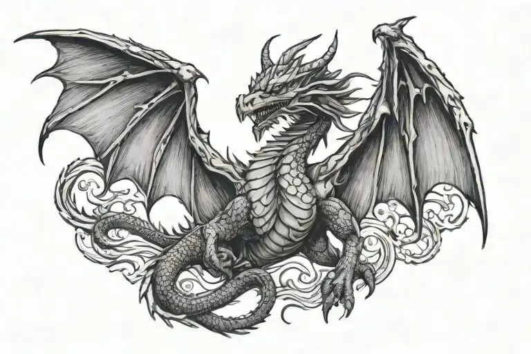 Dragon Flying