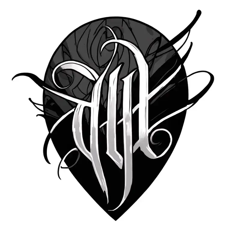 Vc Initail Cursive Writing