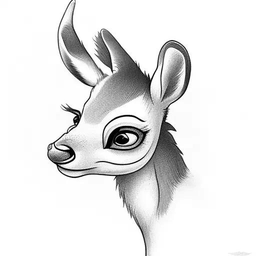 Small And Simple Bambi Related To Creepy Ocean Themes