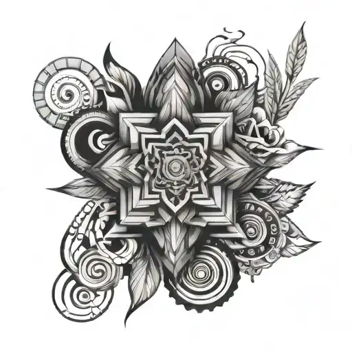 Aesthetic Symbols Arranged