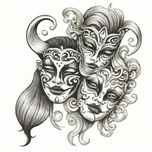 Music Dance Theatre Masks