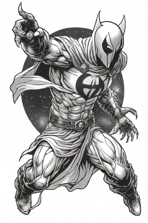 Moon Knight Marvel Comics Forearm