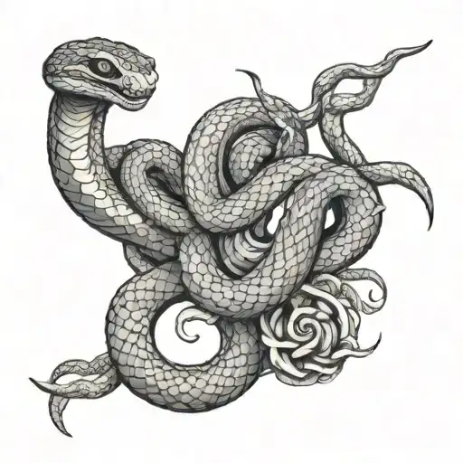 Snake And Death