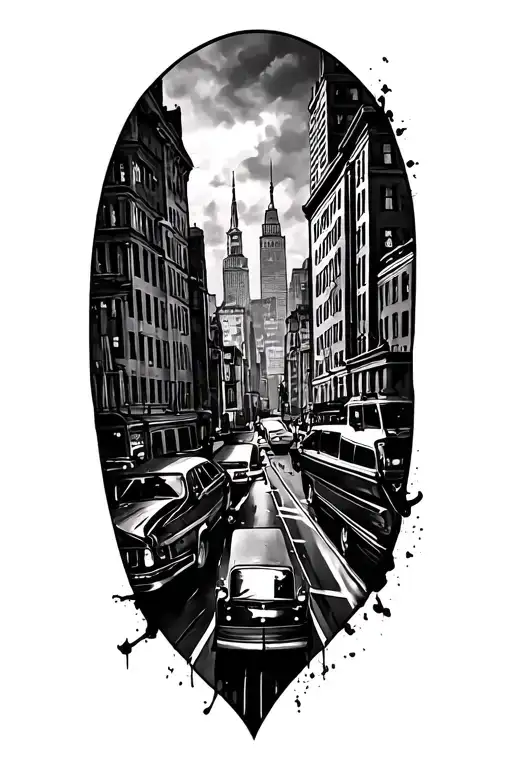 Ville De New York Inspired