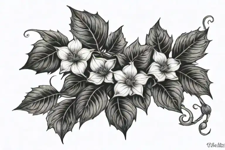 Ivy With Flowers For Kids Names