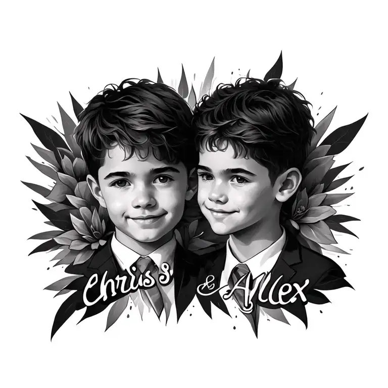 Names Of My Sons Chris And Alex