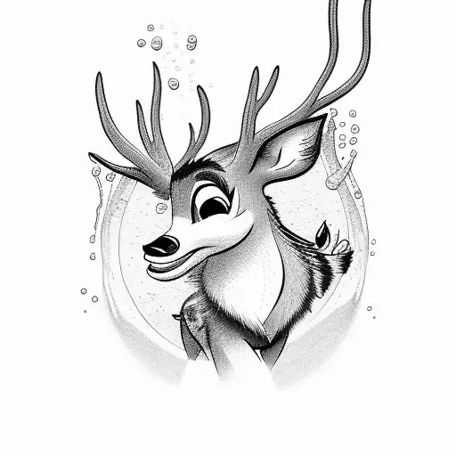 Drowning Disney Bambi Underwater