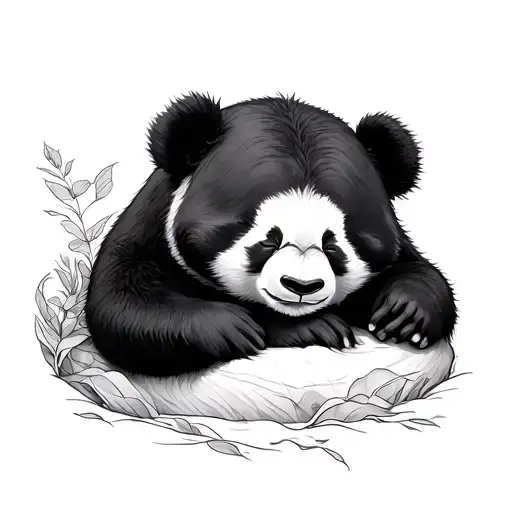 Panda Sleeping