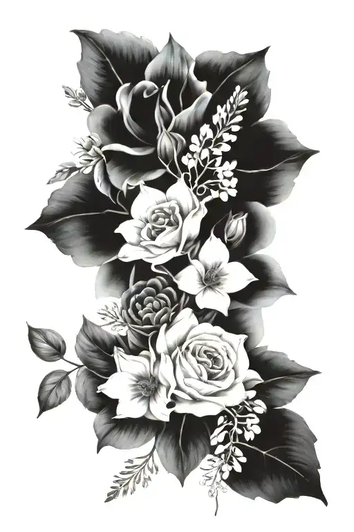 Birth Flower Bouquet