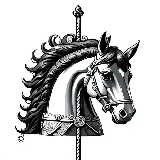 Carousel Horse Inspired Friday The 13Th