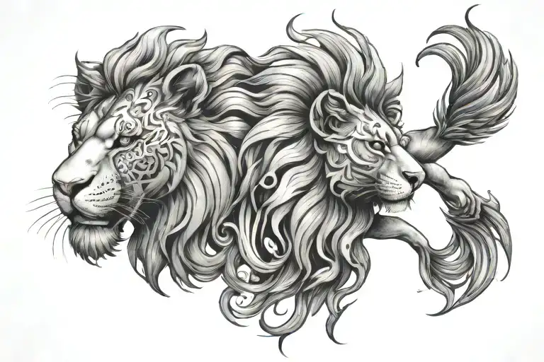 Gemini Fish Lion