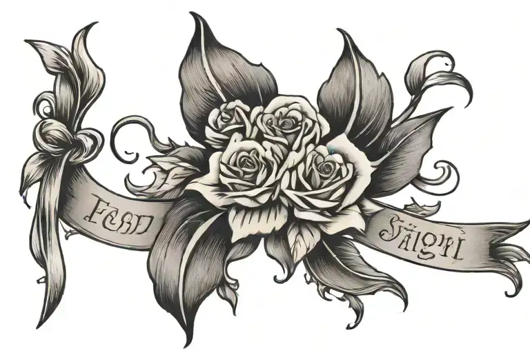 Mother Daughter Tattoo Inspired By Strength And Courage And Willing To Fight