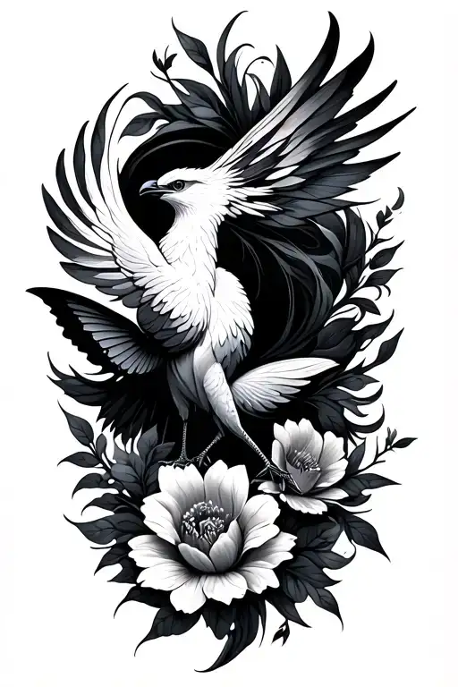 Phoenix Flower Butterfly