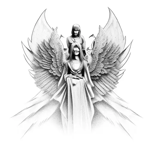 Alas De Angel Realistas Para Pecho Hombre