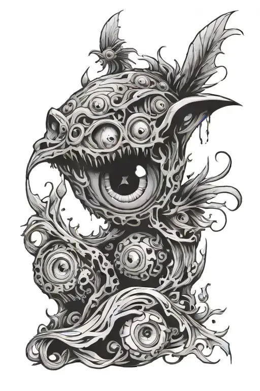 Lots Of Little Scary Round Eyes