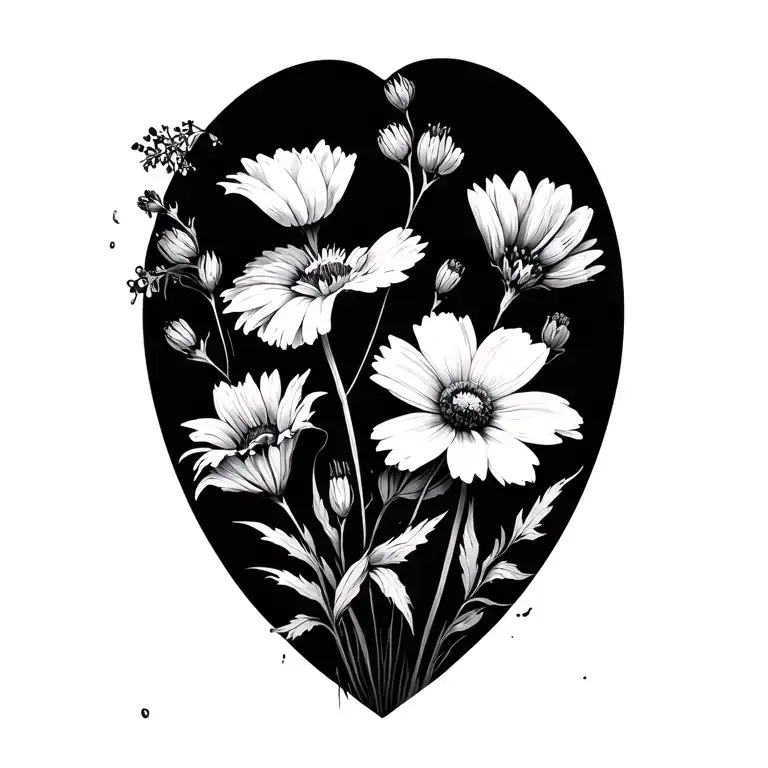 Wildflowers Intertwined