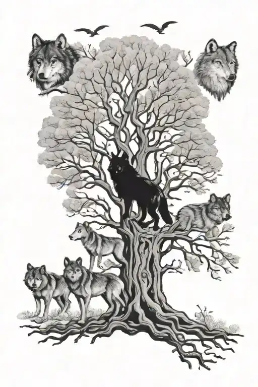 Wolf Pack Family Tree