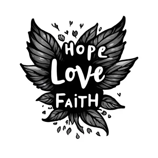 Hope Love Faith