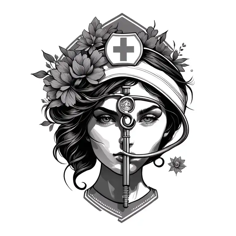 Nurse Symbolizing Healing