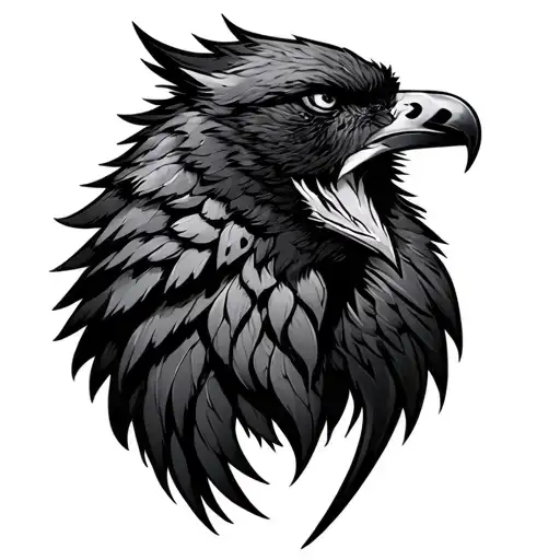 Viking Love Corbeau Drakkar Loup