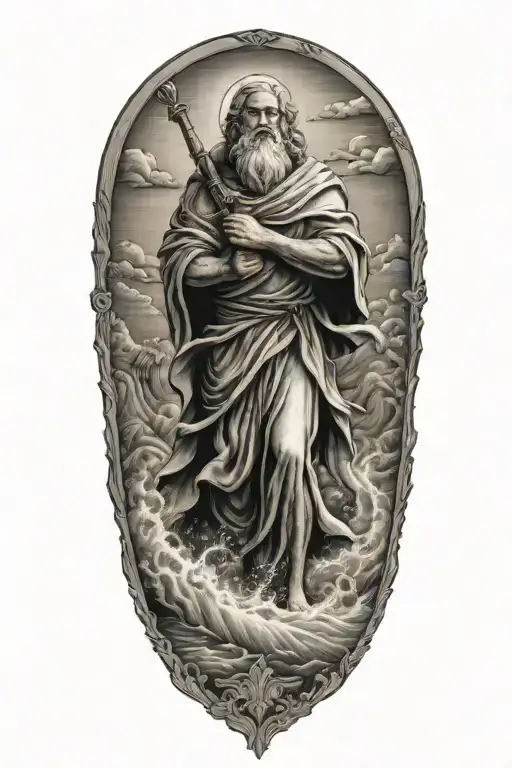 Moses Parting The Sea