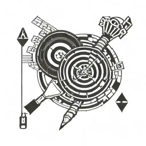 Darts Lego Music Poker Cards