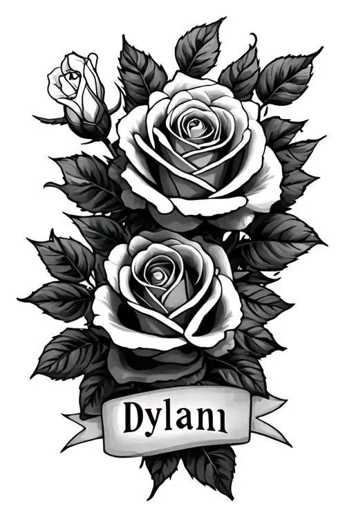 Roses With The Name Dylann