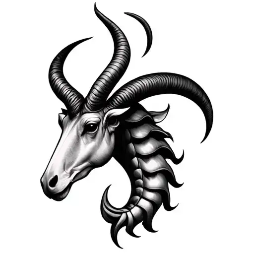 Cancer And Capricorn Symbols Combined