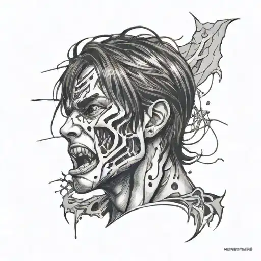 Eren Jaeger Titan And Human Realism Style