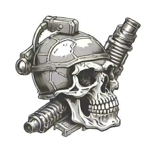 Grenade Skull Made