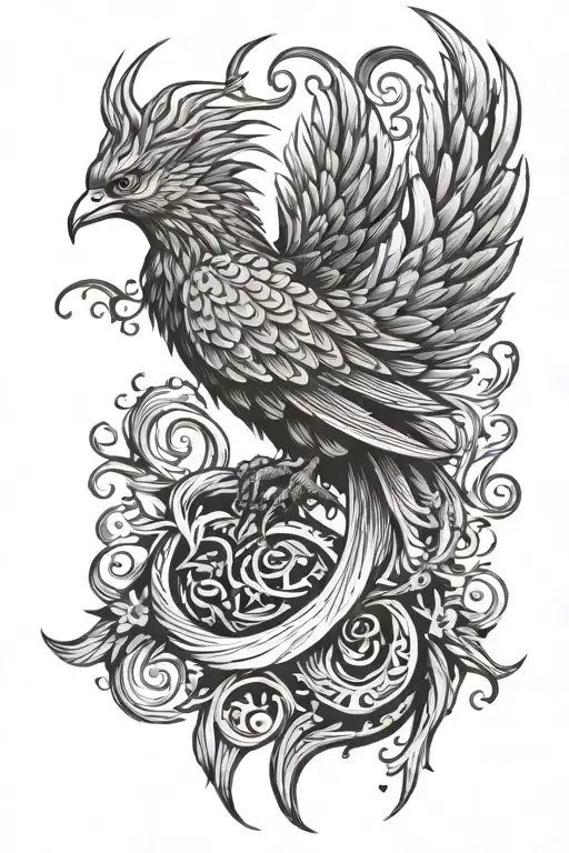 Phoenix And Hebrew Phrase
