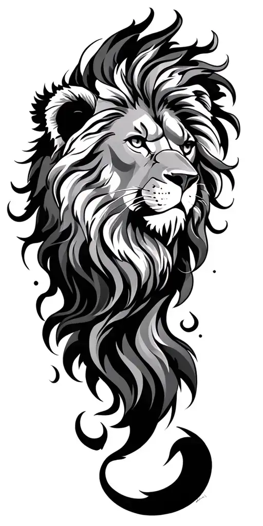 Saggiturius Lion Surrounded