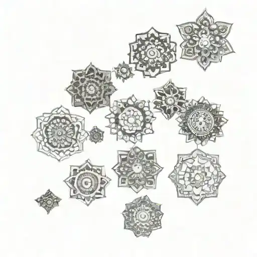 Coverup Mini Mandalas