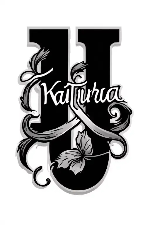 Name Tattoo Katiurka