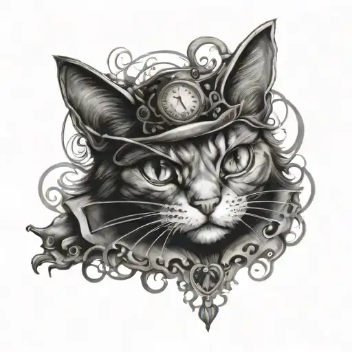 Wonderland Cat Mad Watch