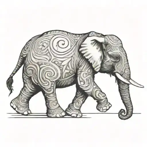 Elephant Walking