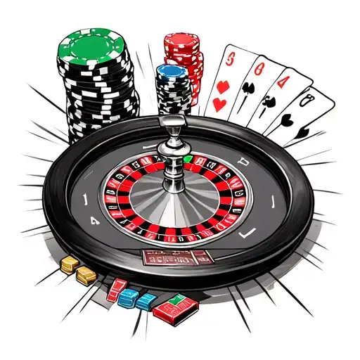 Casino And The Roulette Table