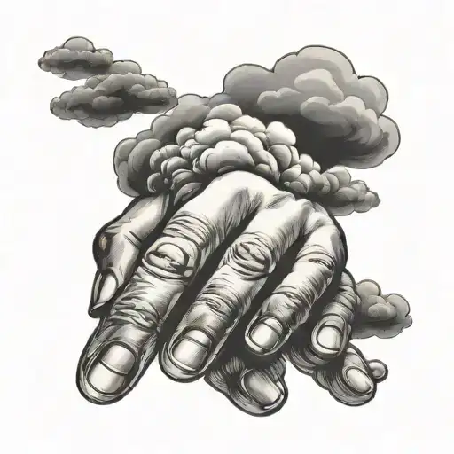 Cloud And Hand