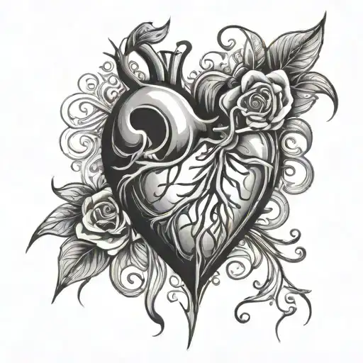 S And Heart Broken Heart