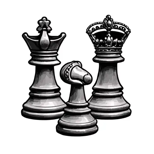 King And Queen Chess Pieces