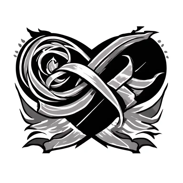 Fine Line Tattoo That Represents My Drive To Succeed And Leave My Past Behind Me