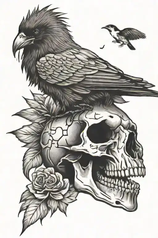 Crow Skull