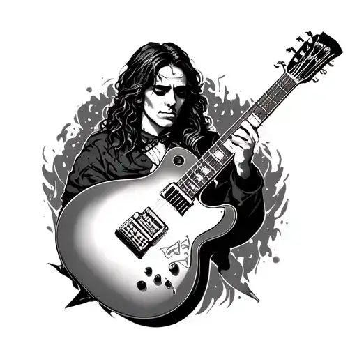 Mediator With Guitar Neck Inside