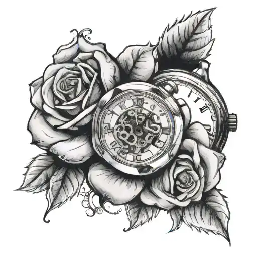 Watch And Rose And Atome