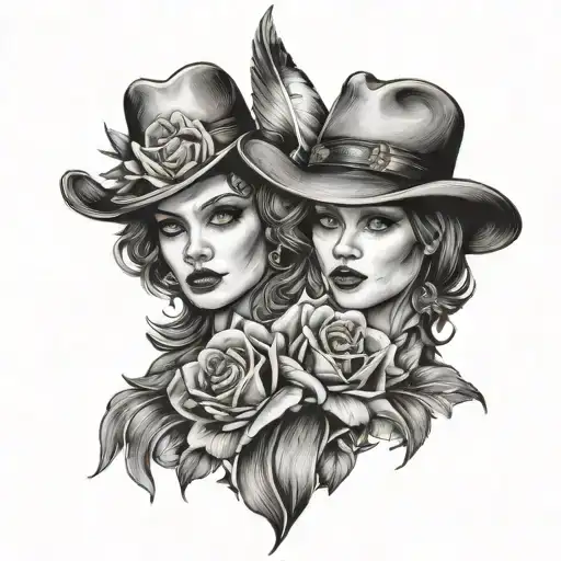 Western Matching Sisters