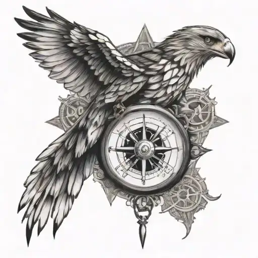 Hawk And Compass