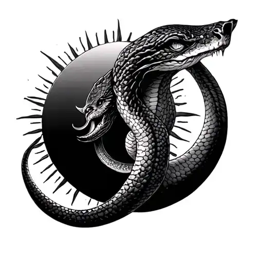 Female Snake Moon Sun And Moon